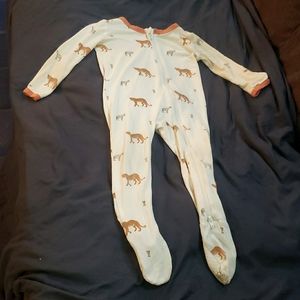 Kyte Baby, 12-18mths Africa Zippered footie